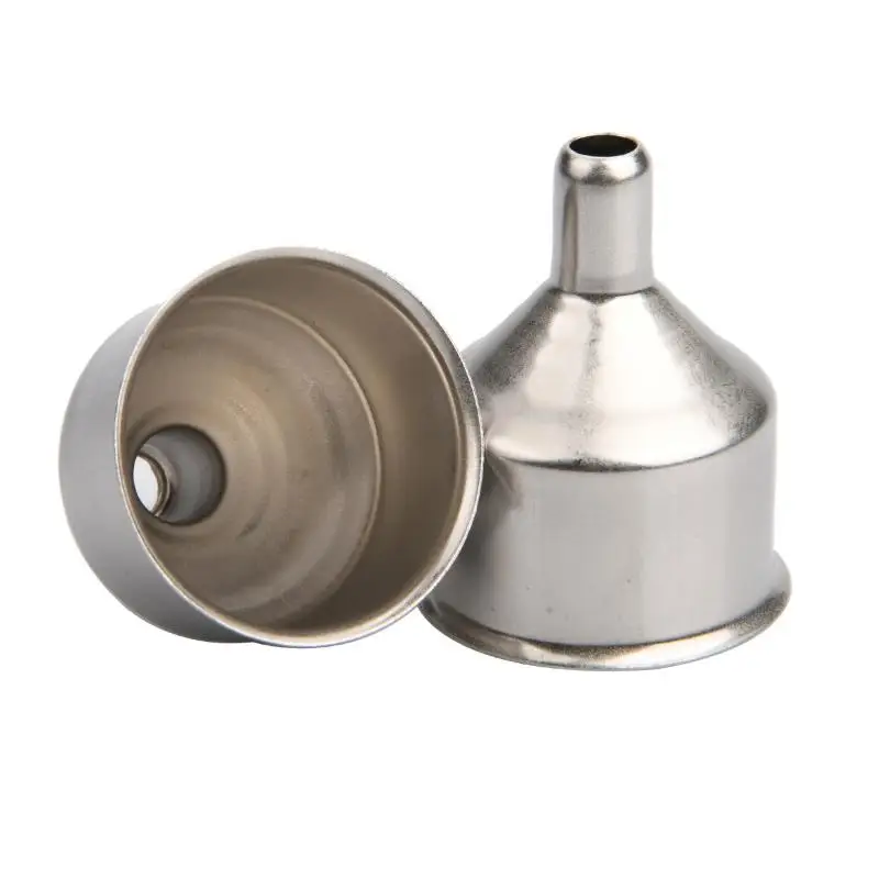3PCS Mini Hip Flask Funnel Small Portable Funnel Suitable For Kitchen Bar Home Flagon Filling Usage