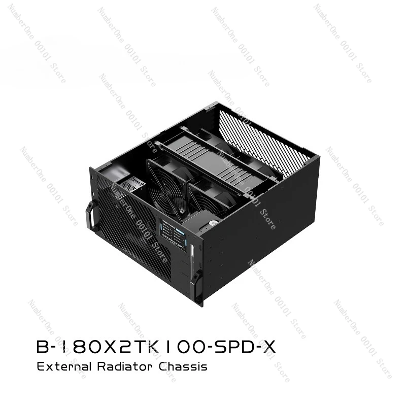 Bykski B-180X2TK100-SPD-X CDU Cold Amount Distribution Unit Server 6U Water Cooling System