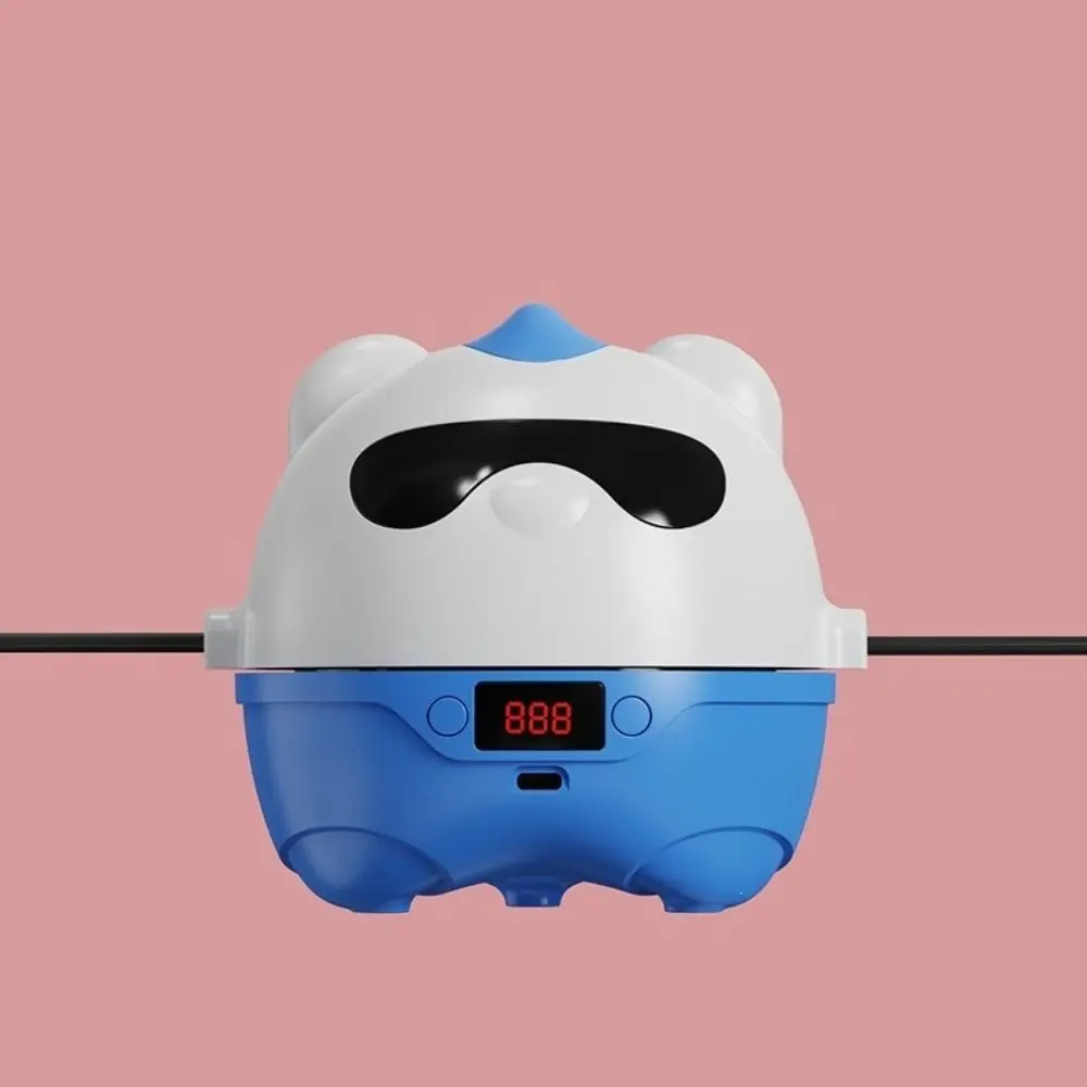 Intelligent Electric Rope Skipping Machine with Remote Control Wireless Jump Rope Machine LED Display Automatic Counter