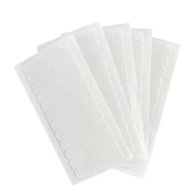 AB11-White Double Sided Wig Tape Hair Tape For Toupee Adhesive Tape For Lace Front Ultra-Hold Wig Glue Mini Tabs Tape Easy To Us