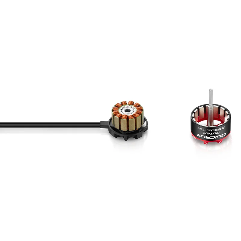HobbyWing QuicRun Outer 3530 SL 1700KV 2200KV Sensorless Brushless Motor For 1/10 1/12 RC Car