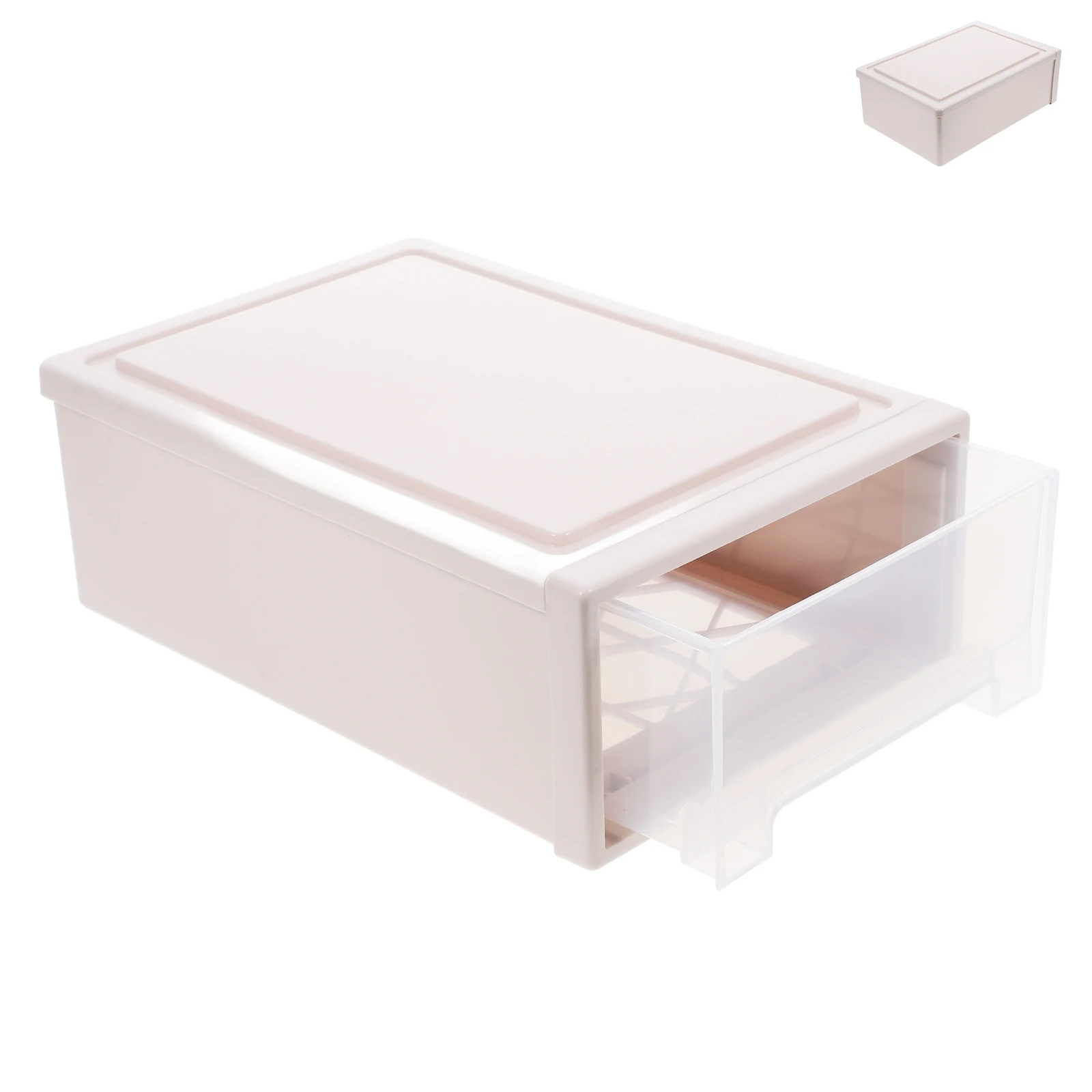 

Plastic Storage Box Drawer Organizer Foldable Clothes Drawers Cabinet Shelf Container