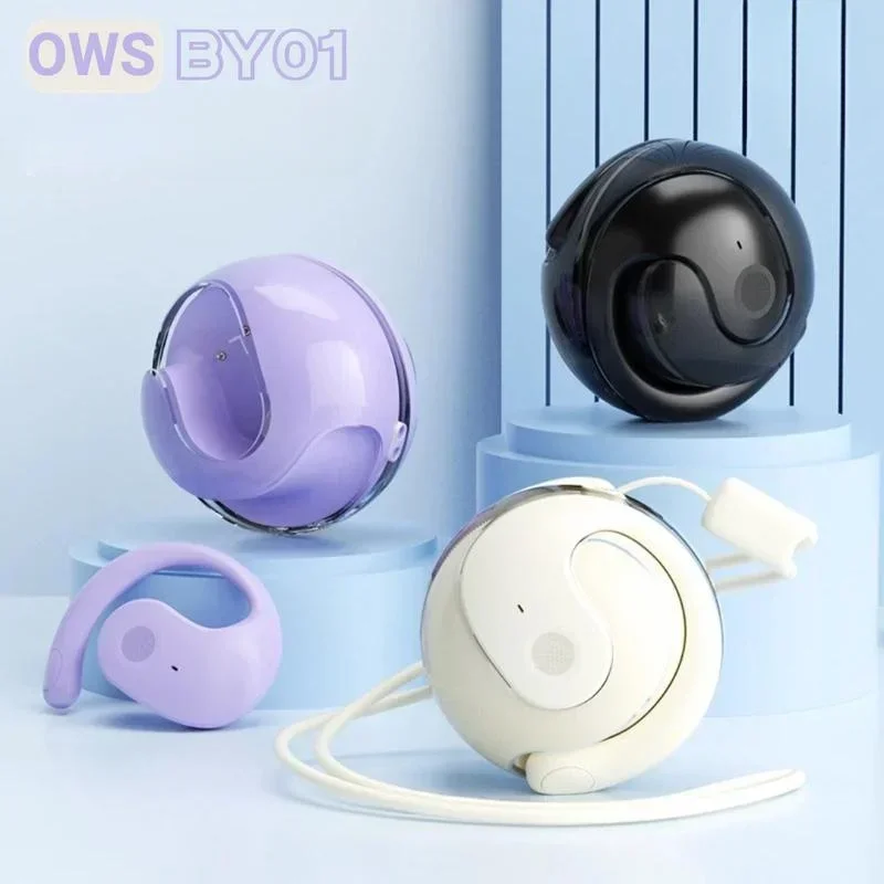 Original BY01 OWS Wireless Bluetooth Earphones t26 Long Battery Life Earbuds HIFI Sound quality Headphone Smart HD Call