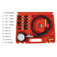 Engine Oil Pressure Test Kit Tester Low Oil Warning Devices Car Garage Tool Oil pressure gauge package