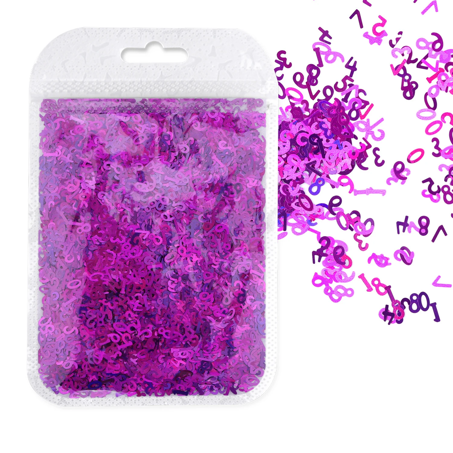 10 g/borsa olografica glitter paillettes numeri forme per resina epossidica laser glitter fiocchi decorazione unghie fai da te