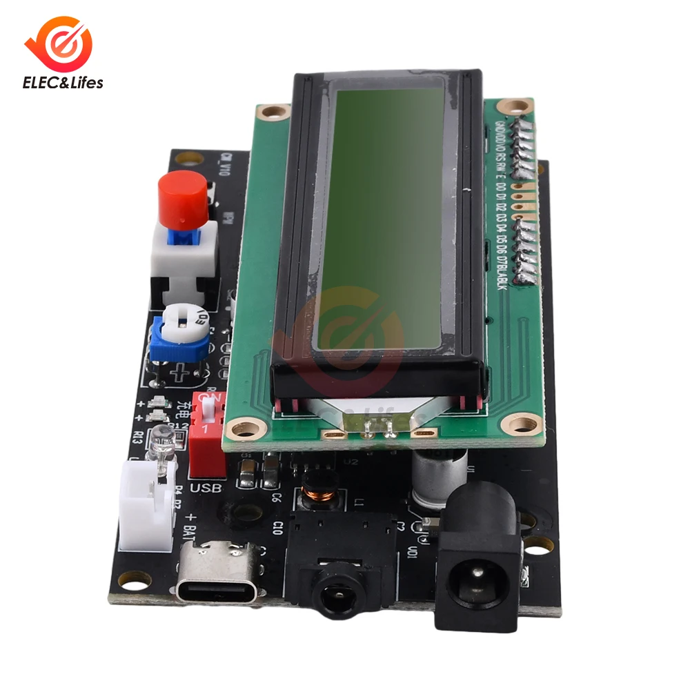 Imagem -05 - Leitor de Código Morse com Lcd Digital Decodificador cw Rádio Radioampername dc 512v 500ma