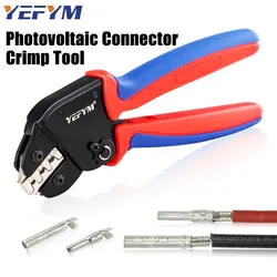 Solar Crimper Tool YM-2546B for MC2.5/4/6mm² 14-10AWG Male Female Solar Connector Wire Terminal Solar Panel PV Cable Pliers