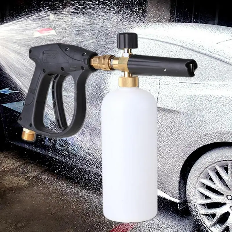 Автомобильный распылитель пены, портативный распылитель пены для мойки автомобилей, насадки для шлангов высокого давления, насадки для мытья, инструменты для детализации автомобиля, все