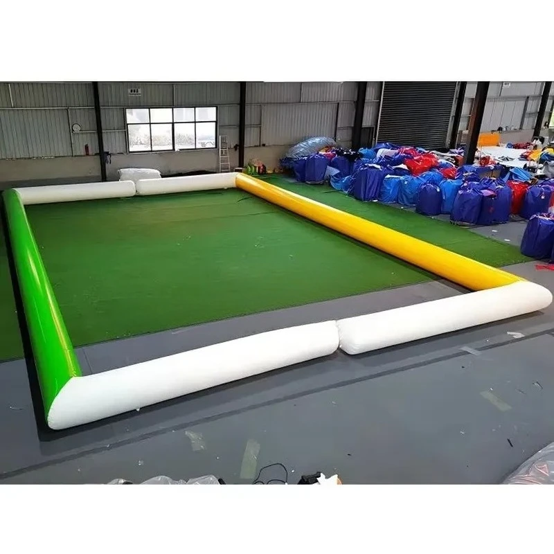 3v3 Inflatable Football Field Outdoor Indoor Soccer Pitch Equipment