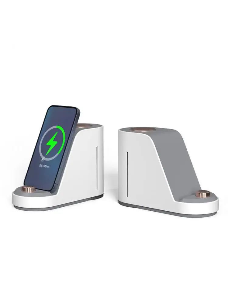 

Wireless Charger 3 In 1 Mobile Phone 20W Magnetic Fast Charging Set Smart Home Aromatherapy Humidifier