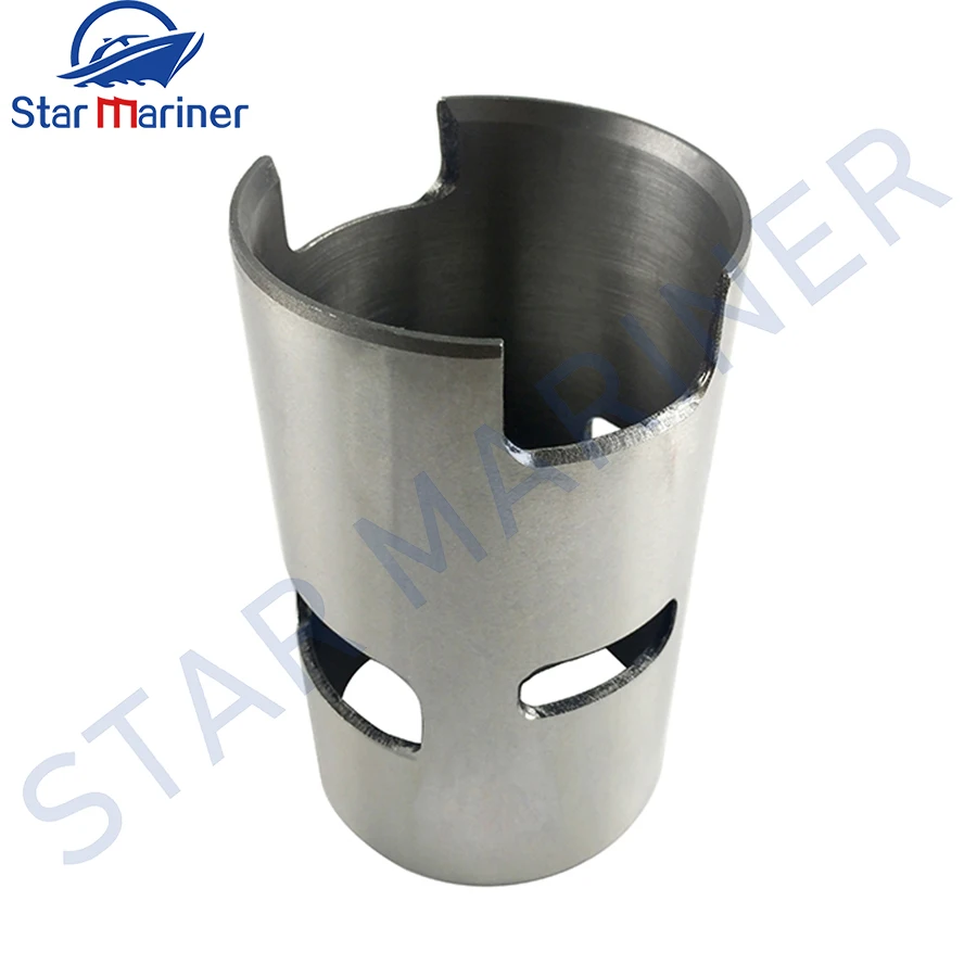 

6F5-10935 Cylinder Liner Sleeve 78MM For YAMAHA Outboard Motor 2T 40HP 6F5-10935-00 Boat Engine Replaces Parts