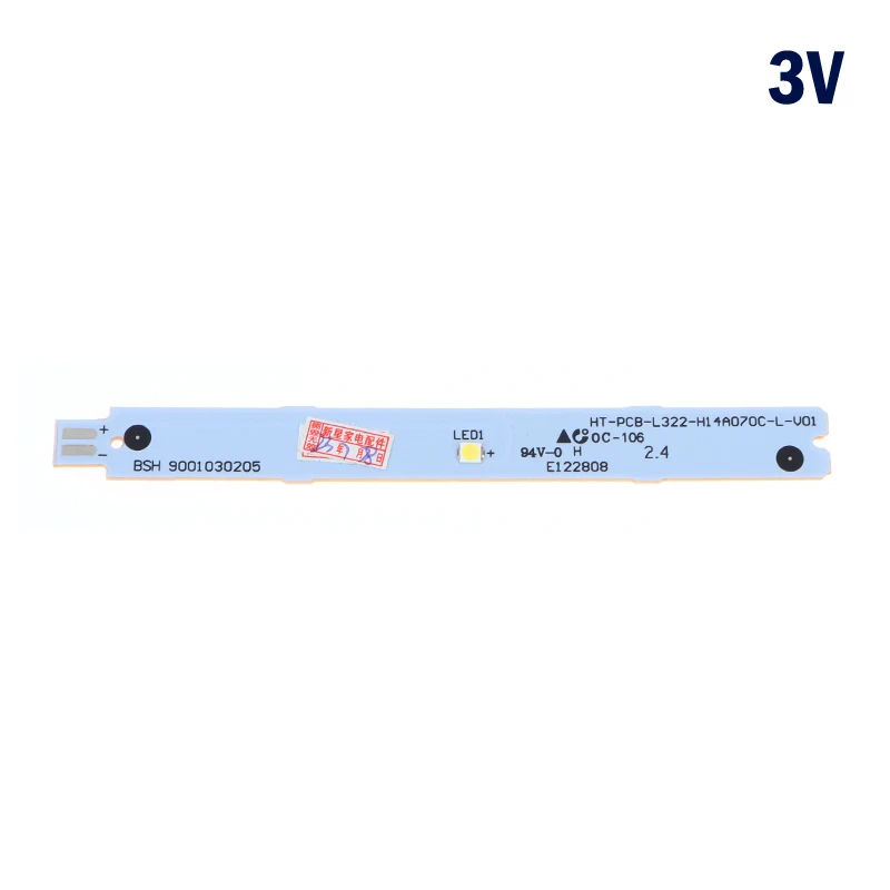 1Pc BSH 9001030205 9001030206 9001069888 3V 6V Refrigeration Lighting LED Strip For Refrigerator Parts