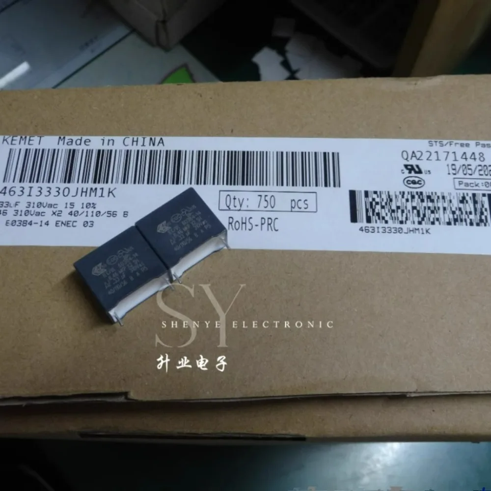 

20PCS AV R463I3330JHM1K 0.33uf/310VAC 330nf u33 334 Brand new film capacitor 15mm thick: 10mm High: 15mm