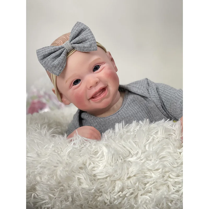 NPK Harper muñeca reborn recién nacida realista con tacto suave - imagen 3
