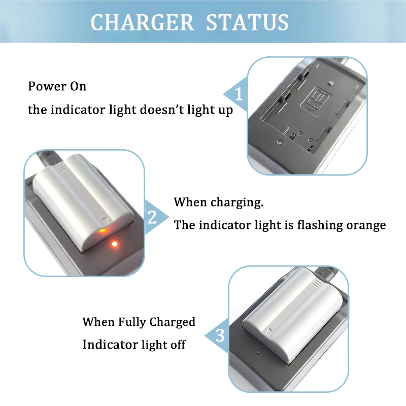 MH-18 Battery Charger for Nikon EN-EL3 D50 D70 D100 D80 D200 D90 D300 EN-EL3E 3A  EL-3A EL-3E D100SLR D700 D70S MH-18A