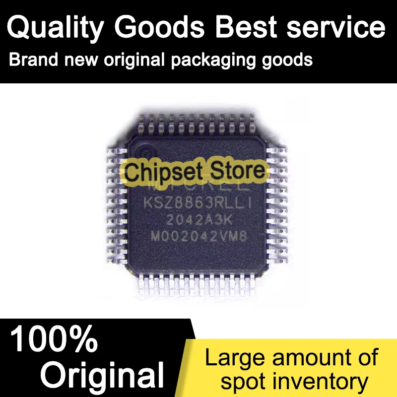 

KSZ8863RLLI KSZ8863 LQFP 100% Brand new