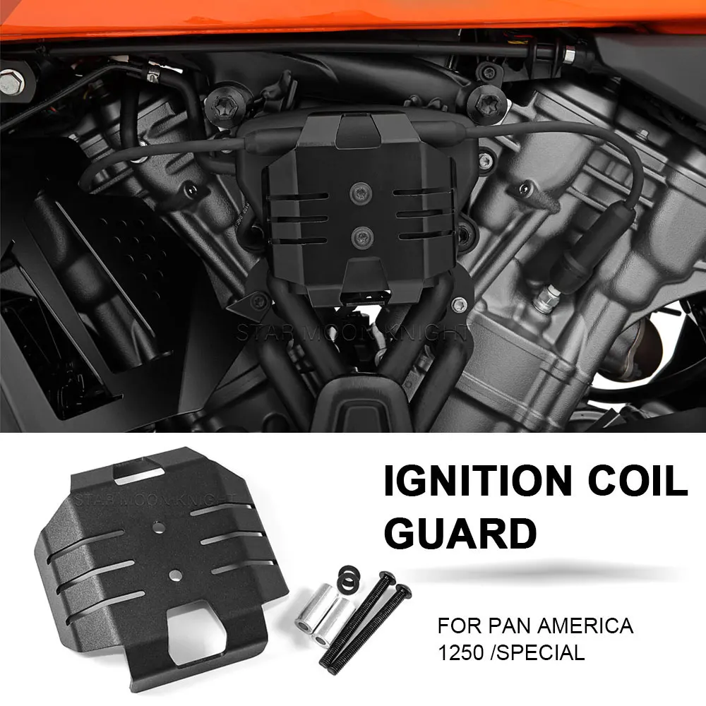 

Motorcycle For RA1250 PA1250 Pan America 1250 S Special 2021 2022- Accessories Ignition Coil Guard Protective Cover protection
