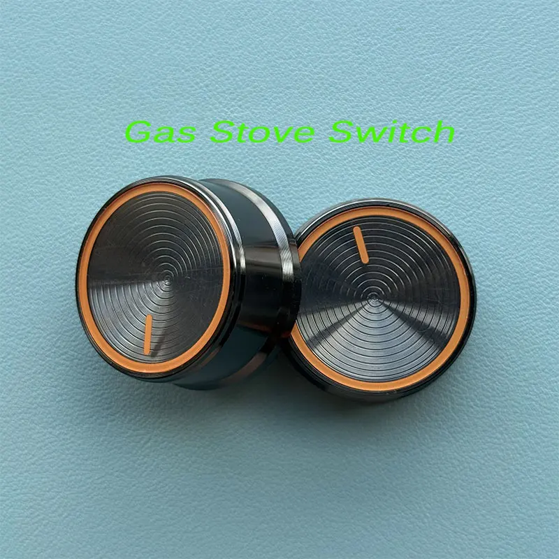 

2 Pcs Round Knob Gas Stove Switch Sturdy And Durableto Use Alloy Materia Handles Kitchen Gas Stove Parts