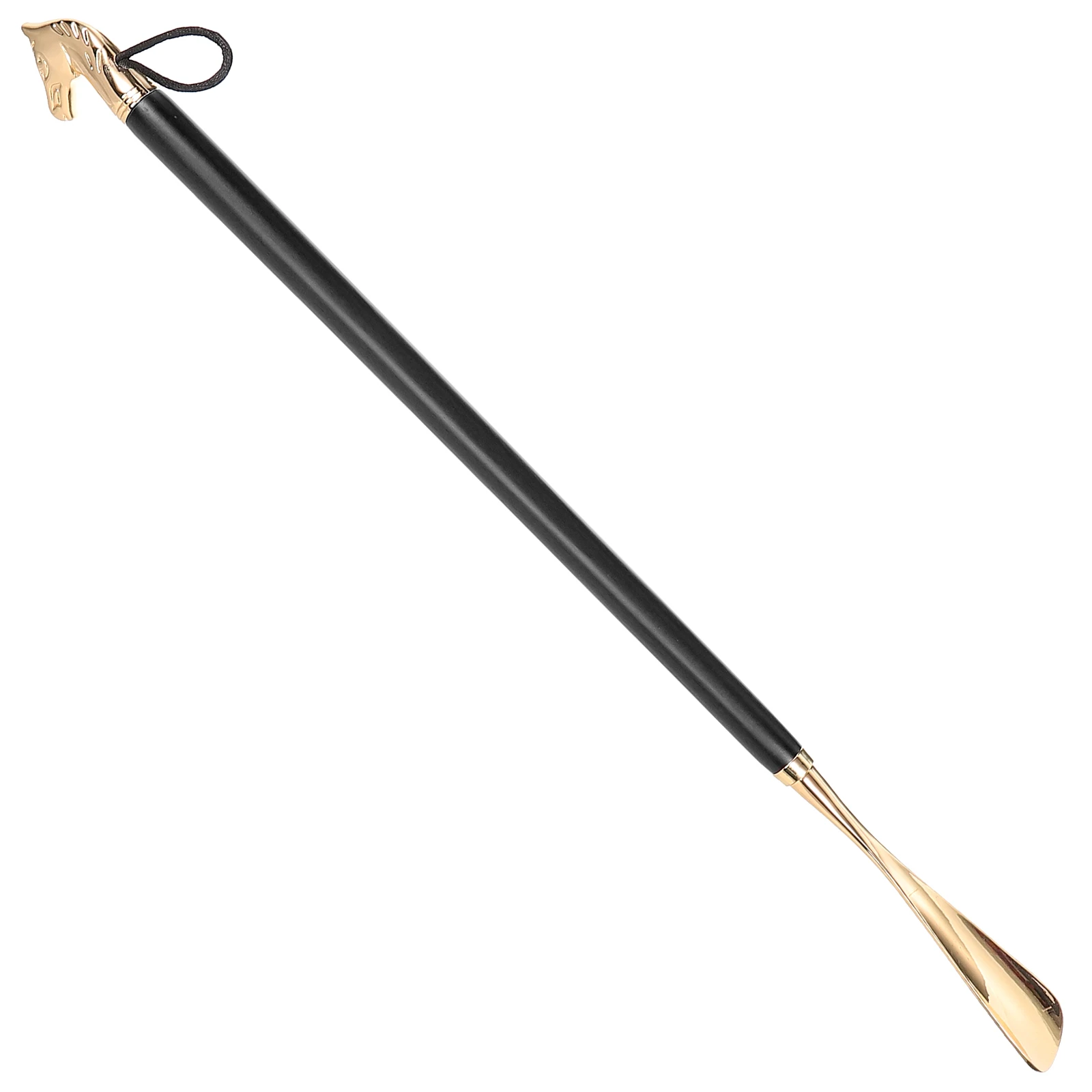 Long Handle Wooden Shoe Horn for Easy Wearing Smooth Edges Back Pain Relief Gift for Elderly Portable Shoe Lifter Household