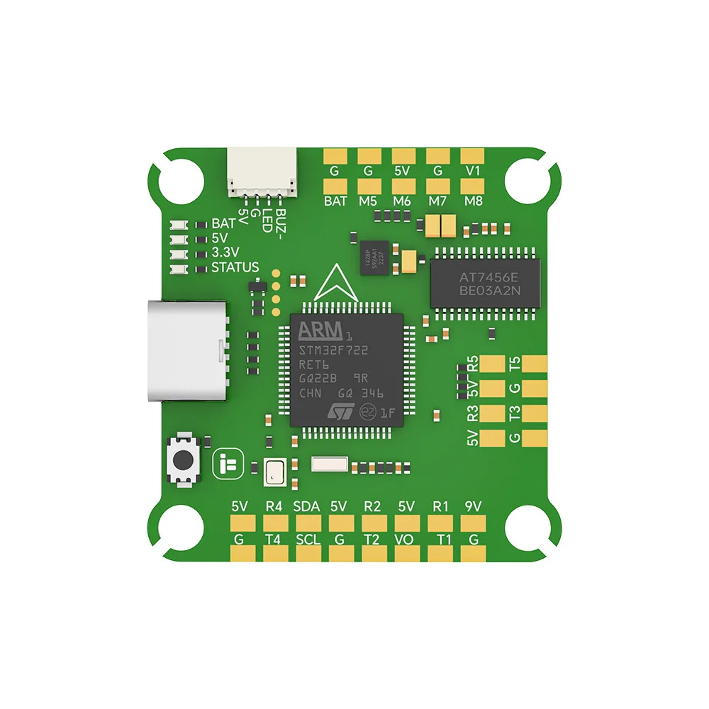 IFlight BLITZ F722 F7 Flight Controller ICM42688 OSD Flash 32MB Barometer W/ E55S 4in1 2-6S ESC/ 1.6W VTX for RC FPV Drone
