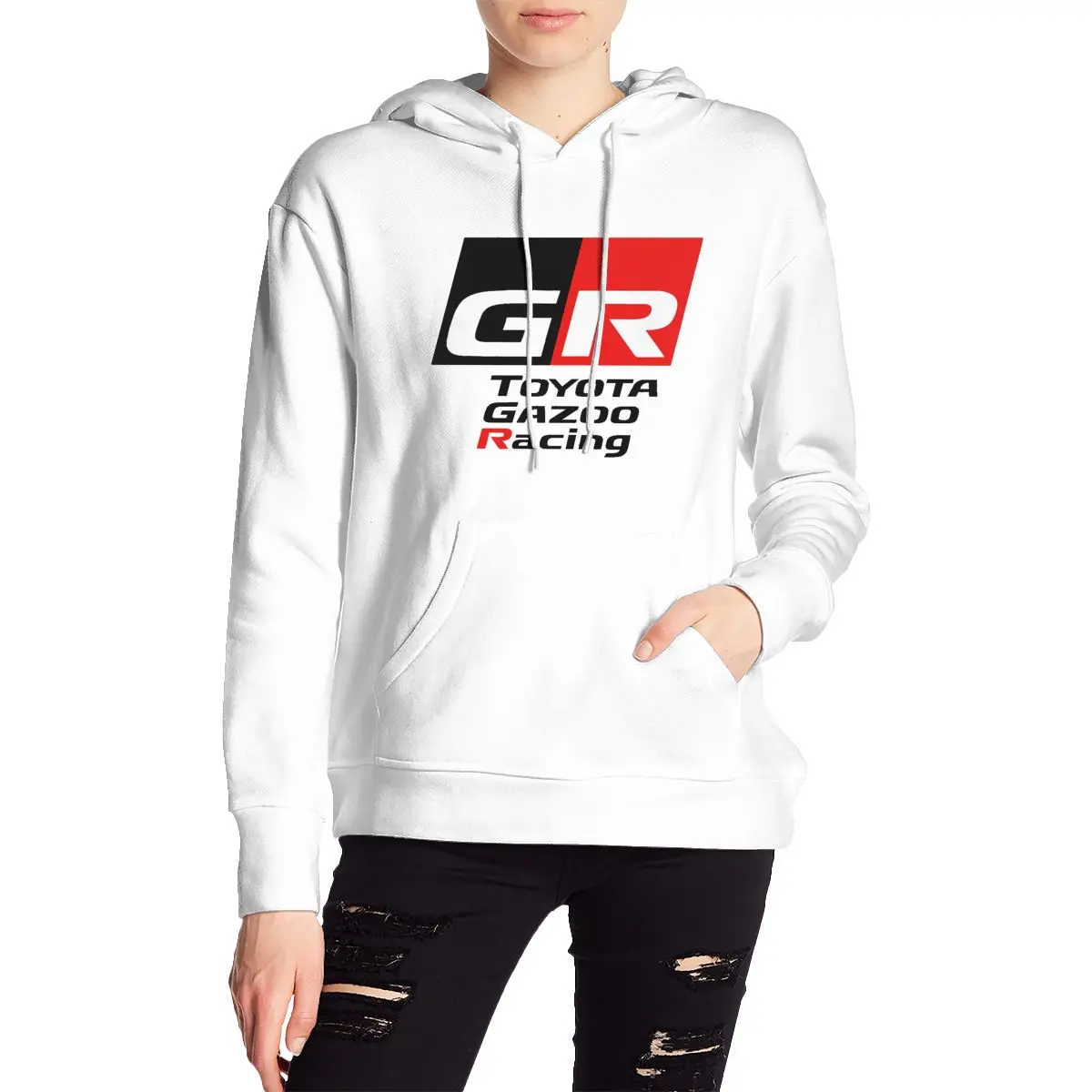 GR Gazoo Racing Polyester Hoodie Men\'s Women\'s Sweater Size XXS-3XL