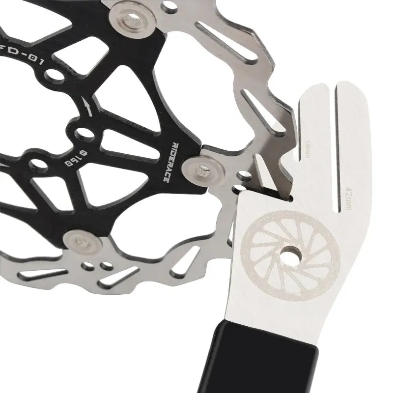 RIDERACE Fahrrad Scheibenbremse Korrekturschlüssel Mountainbike Bremsscheibe Ausrichtung Abrichten Werkzeug Radfahren Einstellung MTB Reparatur Werkzeug – Detail 9