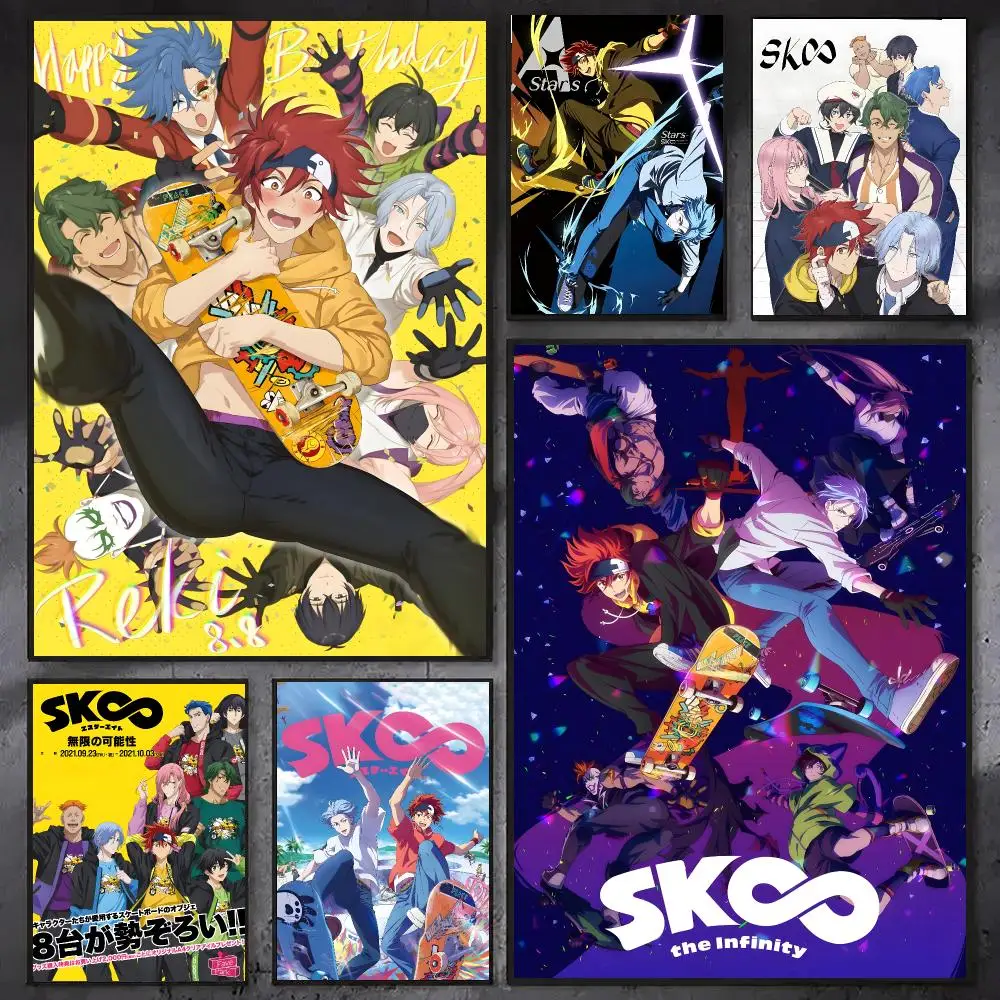 anime SK8 The Infinity Trendy Classic hot HD Self-Adhesive Waterproof Art Poster Room Decor, New Arrival On Sale