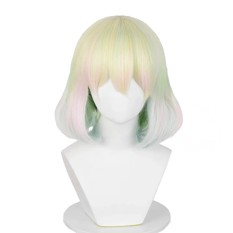 Gemstone Kingdom Diamond Simulation Scalp Top COS Wig Mixed Color COS Wig