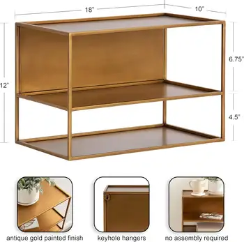 10 best sales tavolini laterali dorati - №6