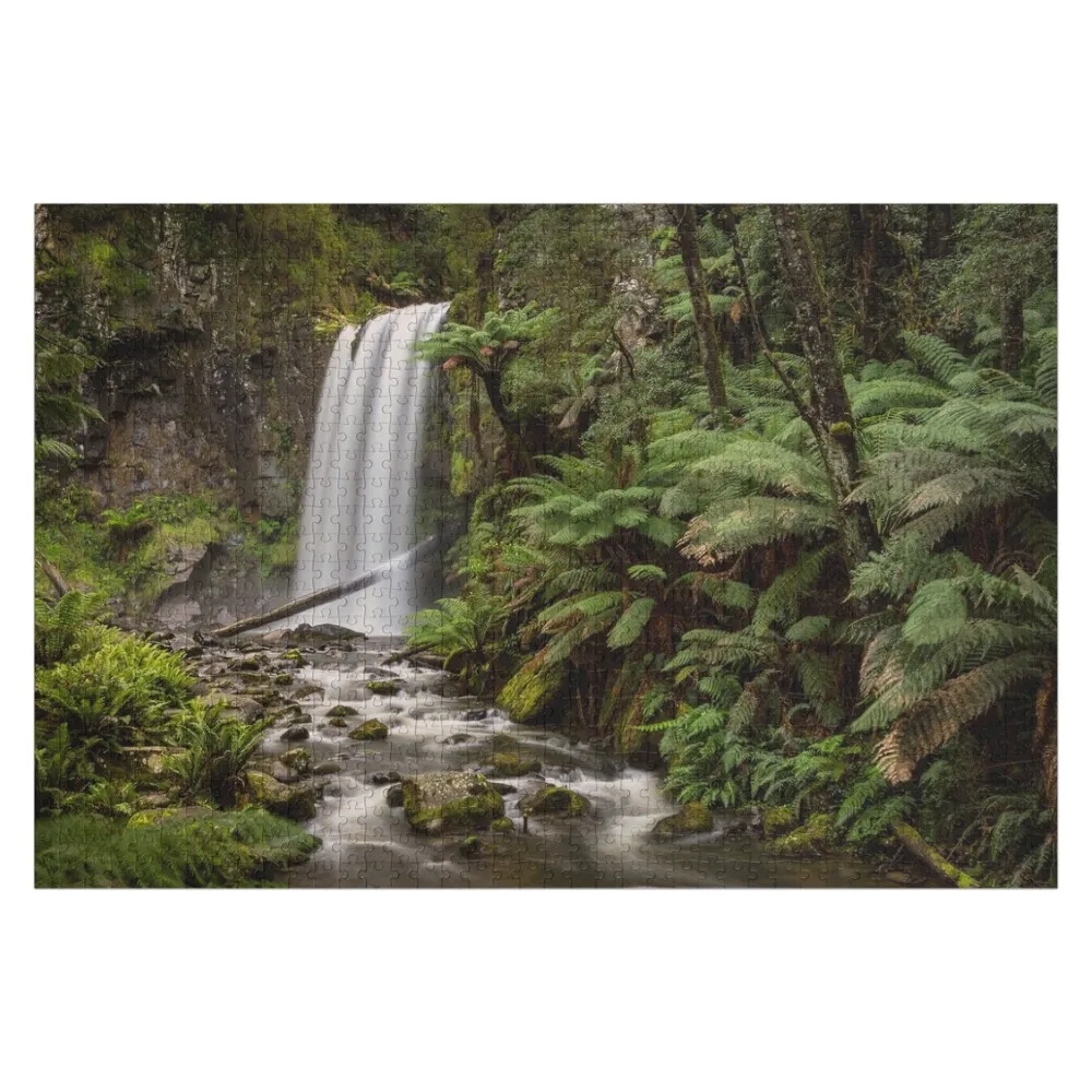 

Деревянный пазл Hopetoun Falls для взрослых и детей, индивидуальные игрушки для детей, фото-пазл на заказ