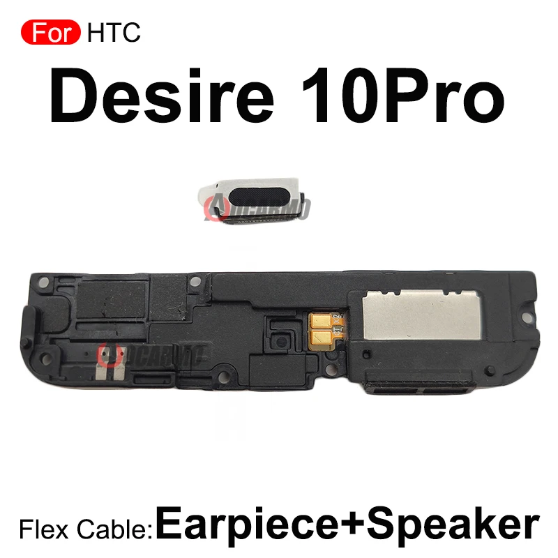 For HTC Desire 10 Pro 10Pro Earpiece Ear Speaker + Bottom Loudspeaker Buzzer Ring Flex Cable Replacement Parts