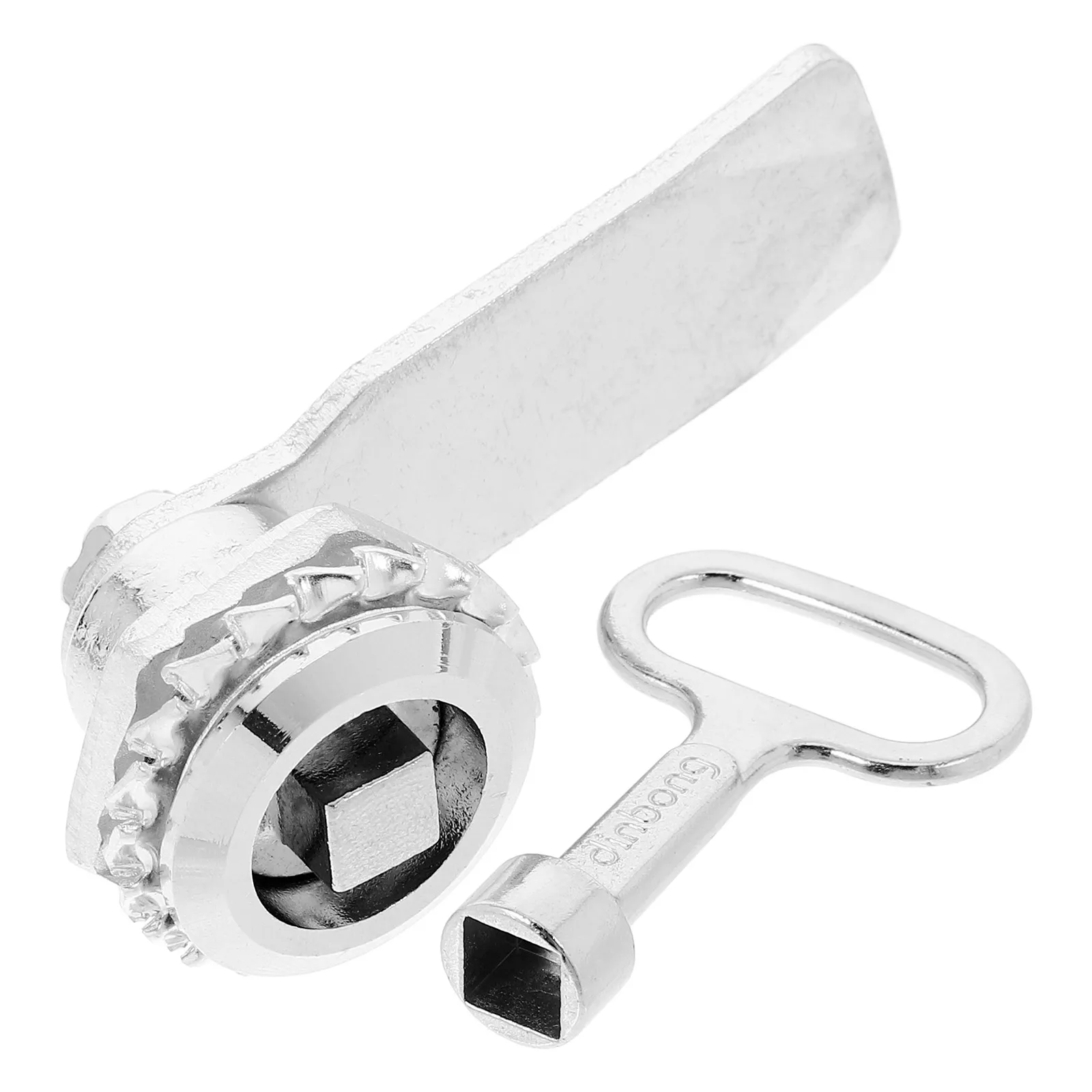 

1 Set Tubular Cam Square Socket Key Security Cabinet Keyed Alike For Mailboxes Rv Drawer Toolboxes Durable Alloy