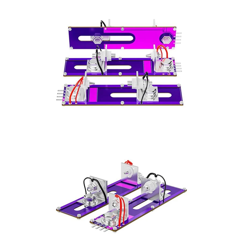 20A 4Wrie Battery Tests Stand 18650 Internal Resistance Capacity Tester Fixture Seat Current Voltage Meter Detection BOX