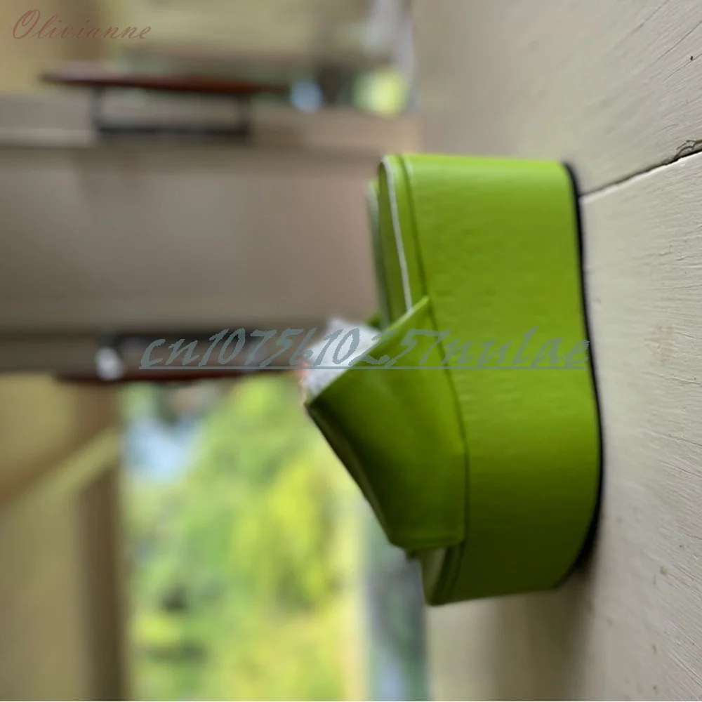 

Green Shiny Leather Thickness Slippers Wedges High Heel Open Toe Platform Lady's Fashion Women Shoes Fashion Party Para Mujer