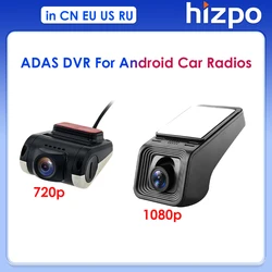 Hizpo USB ADAS Full HD 1080P Car DVR Dash Cam NO SD Card Only Fits for Our Android Stereos In Our Shop
