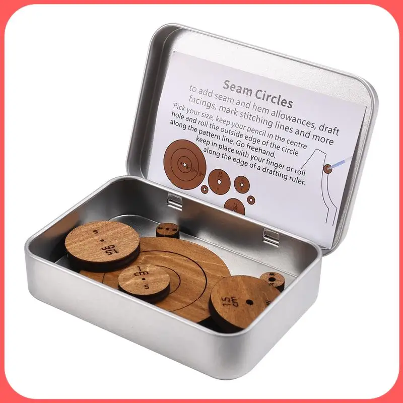 

AA89 — представляет круги для швов, шаблон для квилтинга с деревянными кругами, линейки и шаблоны для квилтинга круглого шаблона, маркер (метрический)