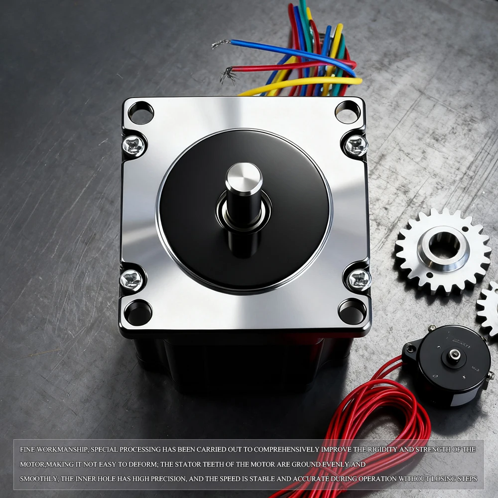High Torque Nema23 CNC Stepper Motor 425oz.in/1.2Nm/2.2Nm/3Nm CNC Mill Lathe Router