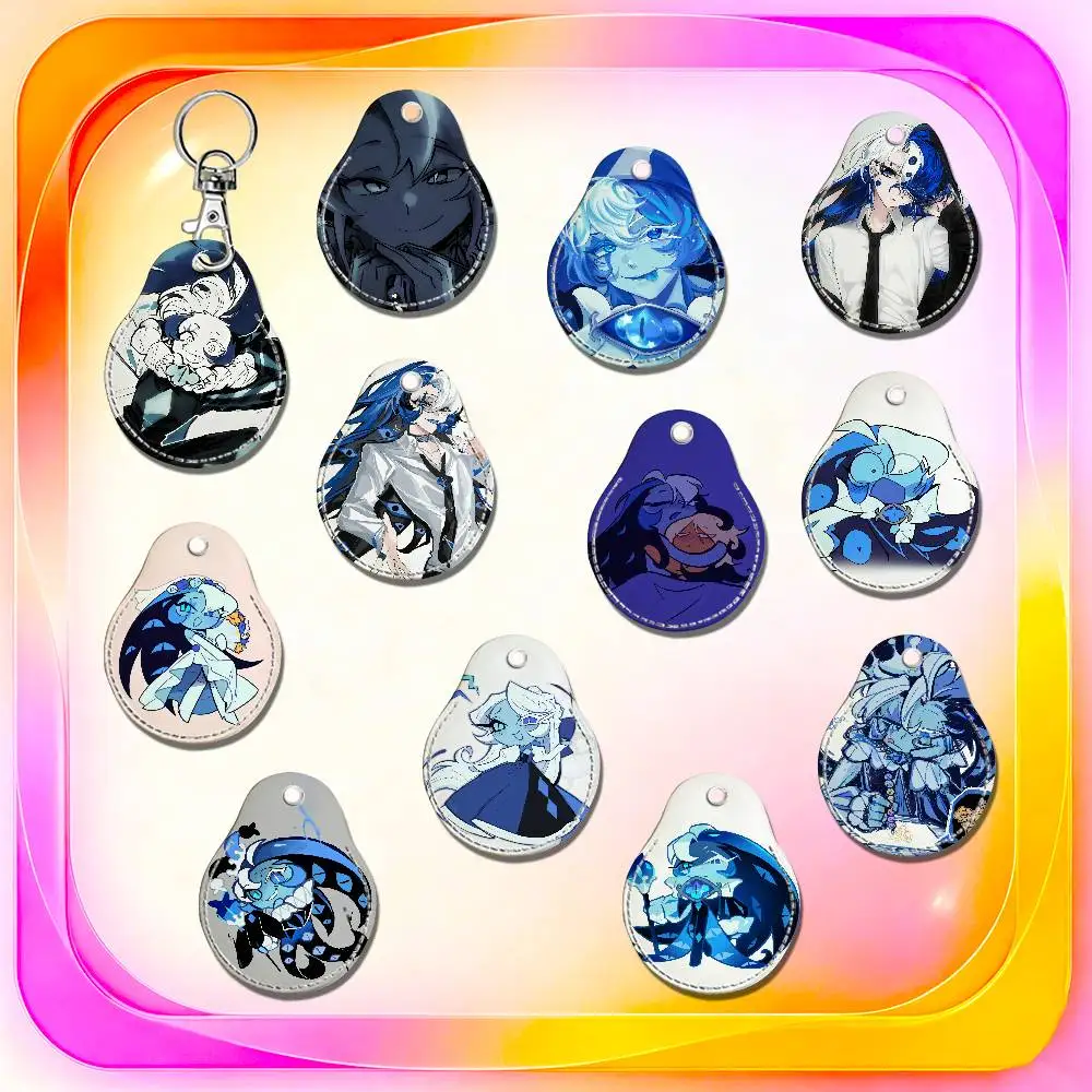 For Shadow Milk Cookie For Air Tag Case Card Holder Keychain ID Badge Credit Bank Access For AirTag Case Shell