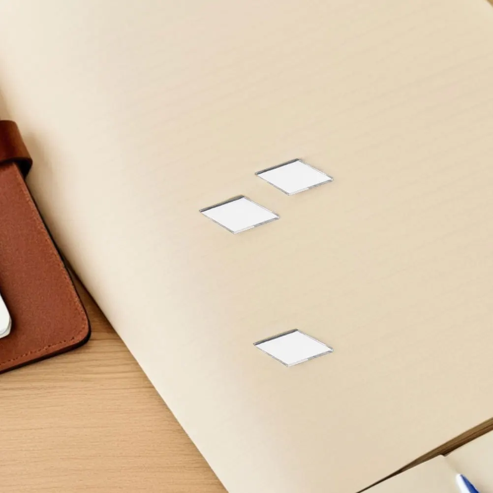 200 قطعة بلاط مرآة ذاتية اللصق المعين صغير DIY بها بنفسك الحرف ديكور فني جدران المنزل قشر عصا فسيفساء عاكسة #1