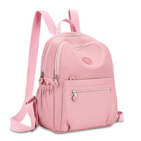 Fashion Travel Backpack Spacious Multi Pocket Design Nylon Daypack with Adjustable Straps & Trolley Sleeve for Travel Commuting