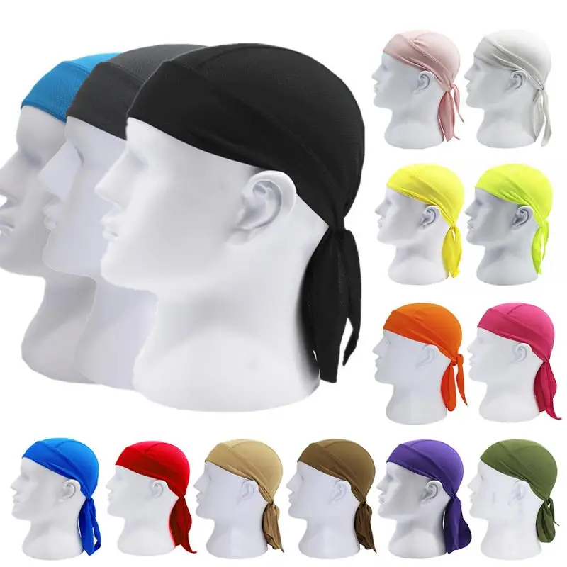 Outdoor Cycling Quick-drying Sports Headband Men Running Riding Bandana Sunscreen Head Scarf Pirate