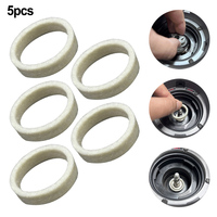 5pcs Felt Washer Replacement Parts For Breville Espresso Models BES870/BES878/BES880/BES860 Coffee Accessories