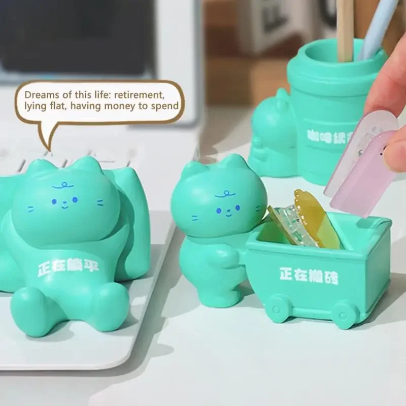 휴대폰용 내구성 거치대, 휴대하기 쉽고 견고하며 낙하 방지, 귀엽고 재미있는 사무용품, 심플하고 세련된 선물