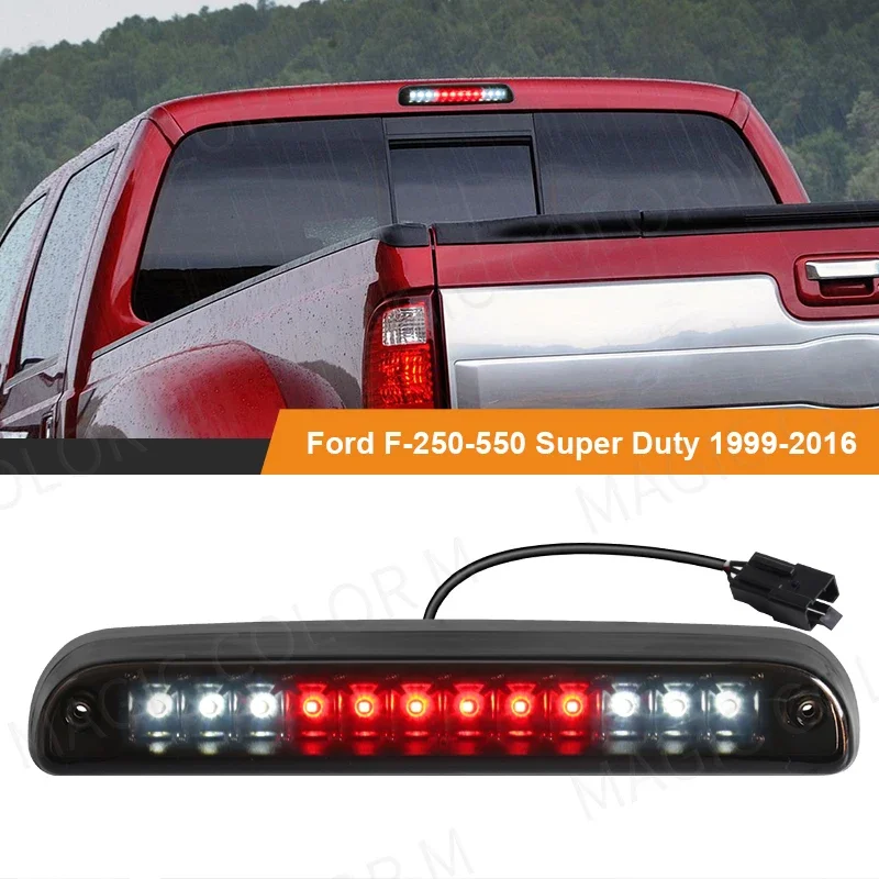 

For Ford F-250 SD F-350 SD F-450 SD F-550 SD 1999-2016 LED Third 3rd Brake Light Super Duty Back Signal Reversing Stop Rear Lamp