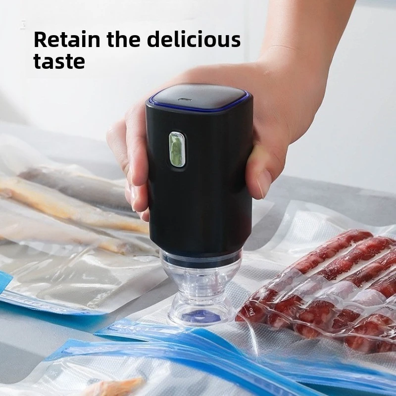 Vacuum Sealers & Vacuum Packing Machines Packaging Equipment Mini Handheld Electric Multifunctional Household Food Sealer