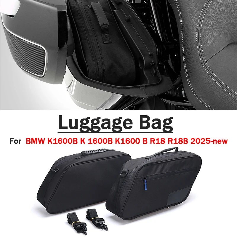 

Для BMW R18 B R 18 Transcontinental K1600B K 1600 B новые мотоциклетные боковые сумки для багажа, сумки на подкладке седла, водонепроницаемая седельная сумка