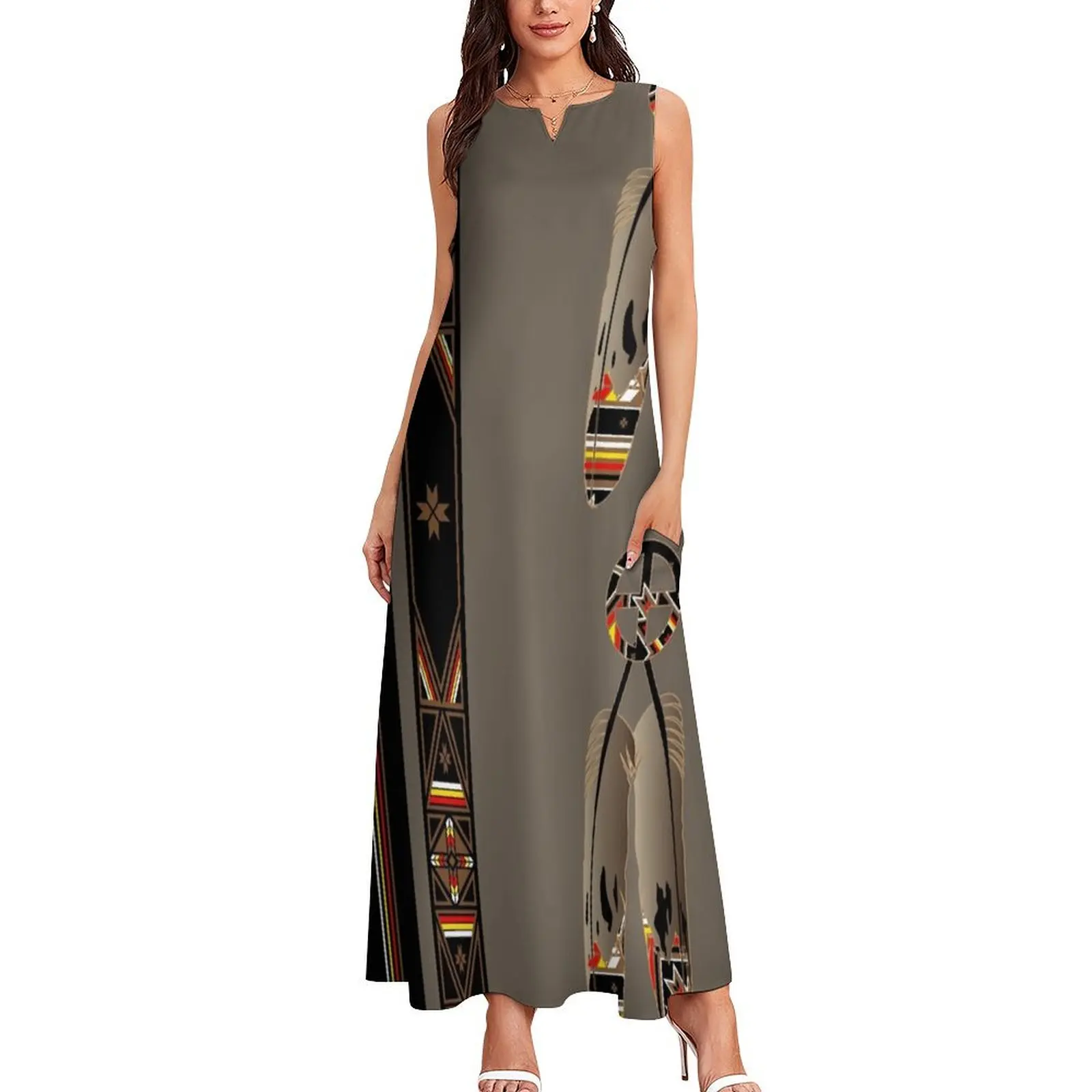 Lakota Design Long Dress fairy dress women's summer clothing 2025 women's dresses luxury dress dresses