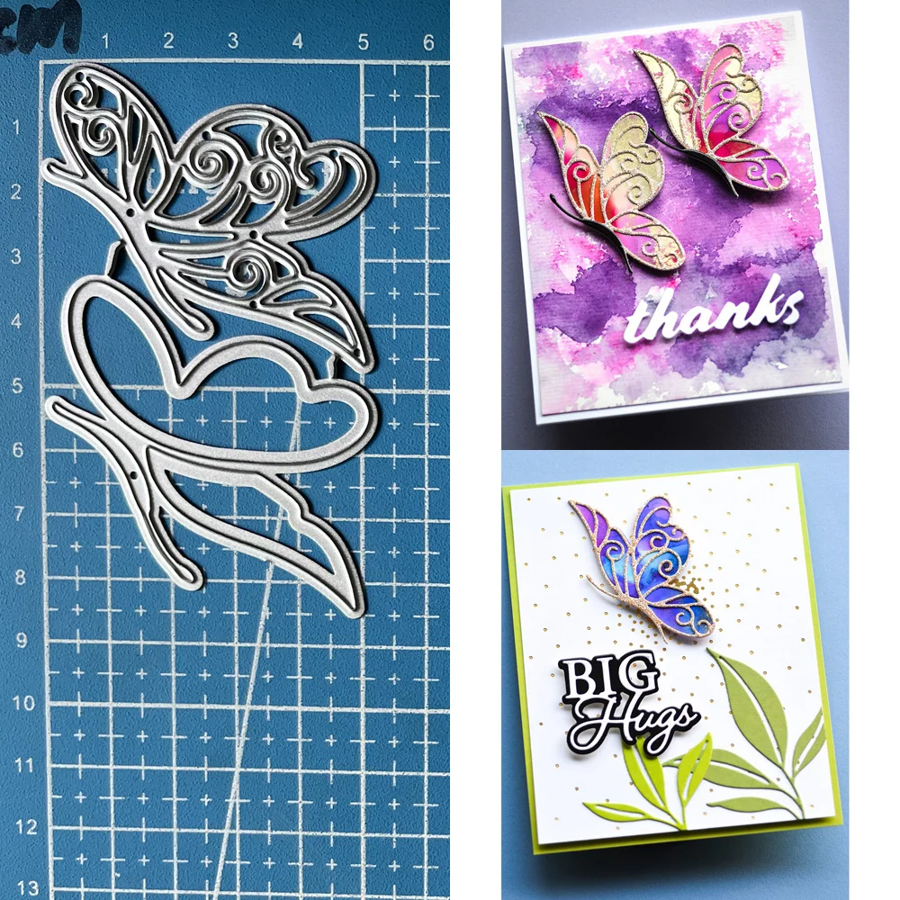 Lucky Goddess Metal Cutting Dies Gypsy Butterfly Diy Scrapbooking Photo Album Decorative Embossing Paper Card Crafts