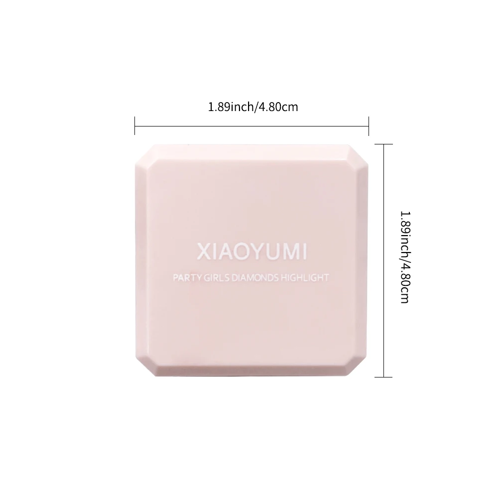 Double-layer highlight powder fine glitter pearlescent brightening contour three-dimensional natural glitter