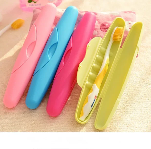 

2PCS Toothbrush Holder BathRoom Accessories Toothbrush Case Holder Camping Cover Travel Hiking Box LB 282